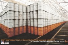 Légende : Affiche du 31 mai  pour la Journée  mondiale de lutte contre le tabac.