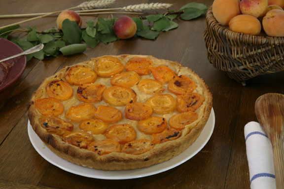 Gâteau aux abricots  (pour 6 personnes)