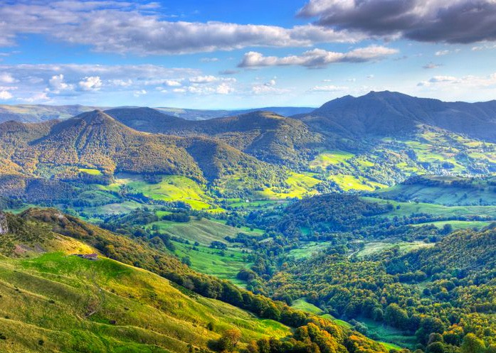 L'Auvergne, le pays des volcans