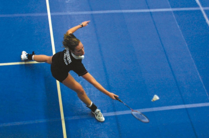 À la volée avec le badminton