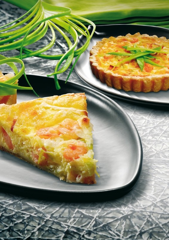 Quiche au saumon