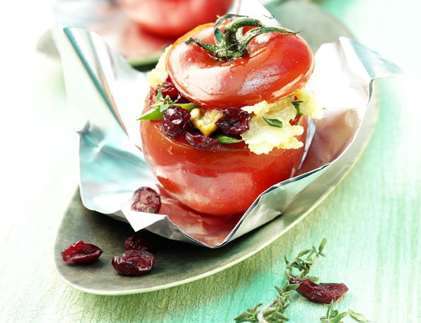 Tomates farcies aux Cranberries