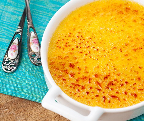 Crème brulée allégée